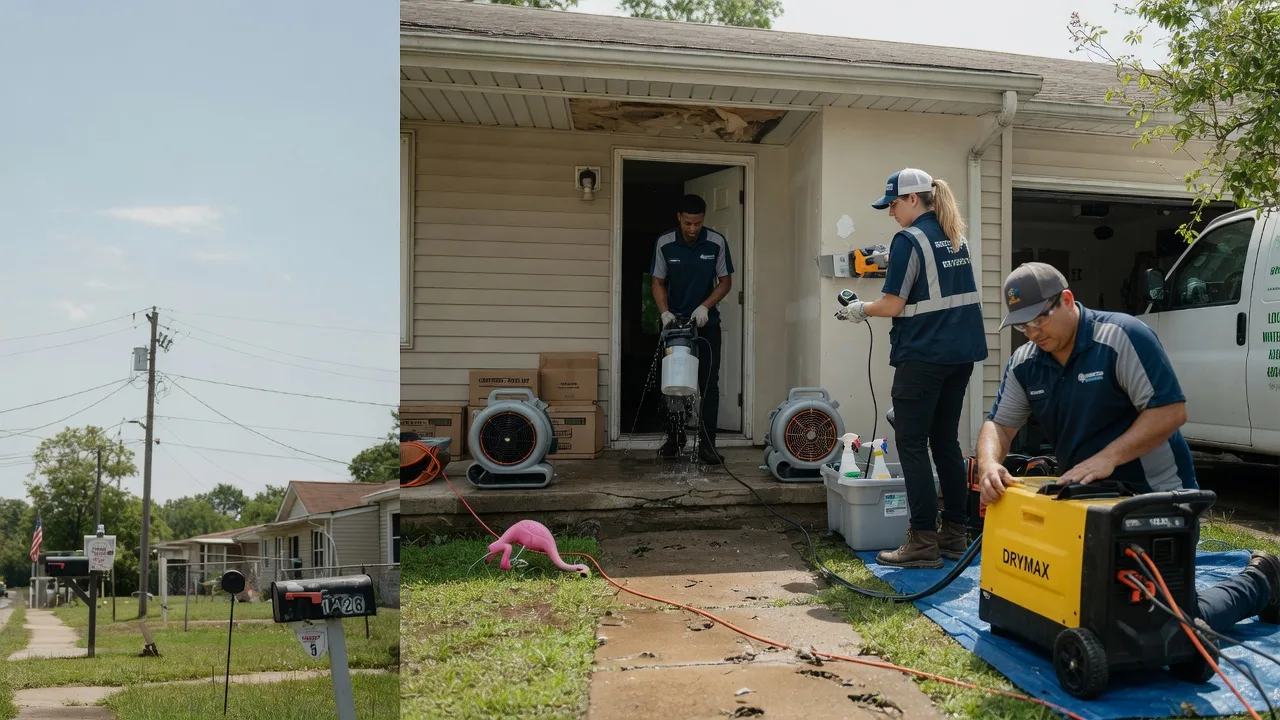 Storm Damage Water Removal in Carney, OK near me